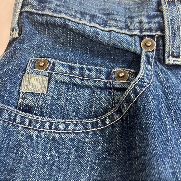 VINTAGE 90s Silver Jeans Mens - Picture 9 of 11